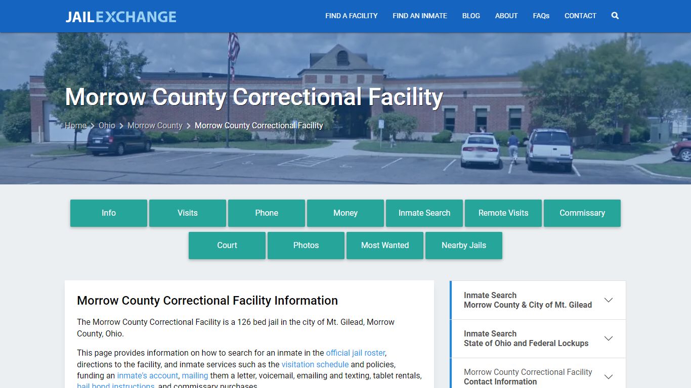 Morrow County Correctional Facility - Jail Exchange